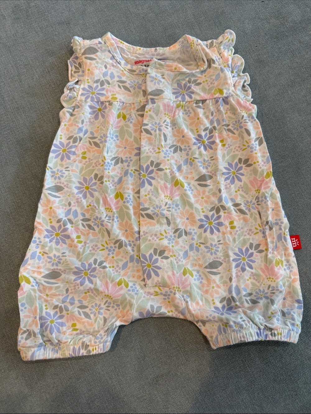 Magnetic Me Darby Ruffle Romper